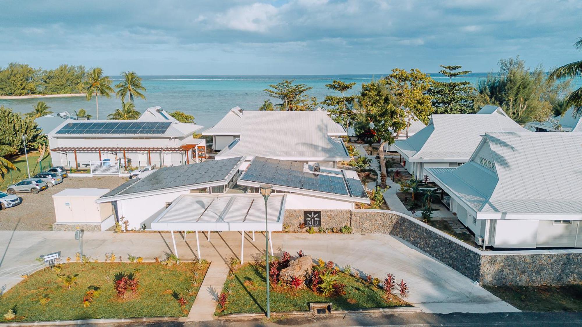 Niu Beach Hotel Moorea Exterior foto
